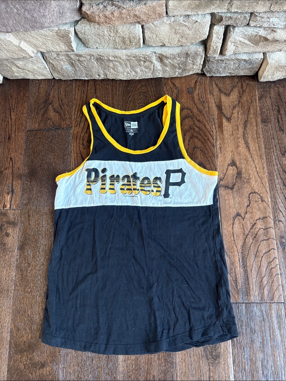 Pittsburgh Pirates Women’s Black & Yellow Tank Top